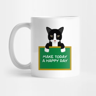 Advice Cat - Make Today A Happy Day Mug